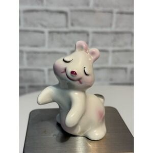 VINTAGE VAN TELLINGEN BUNNY HUG PEPPER SHAKER RABBITS DISPLAY TABLEWARE